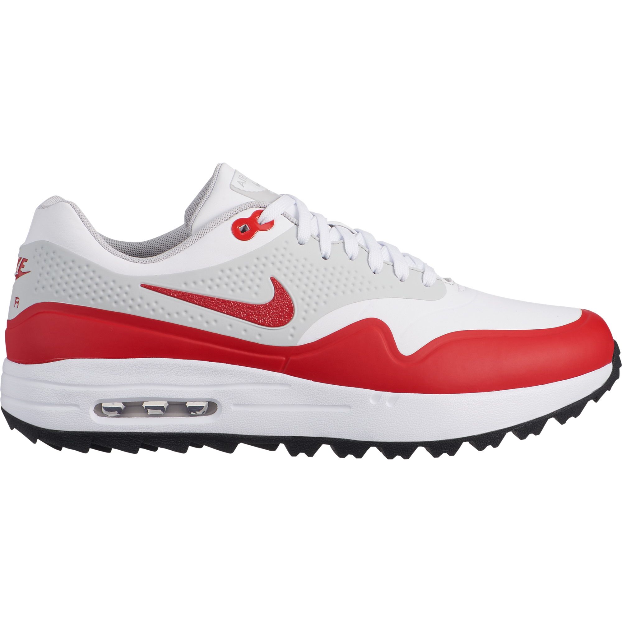 Men's Air Max 1 OG Spikeless Golf Shoe - WHITE/RED | NIKE